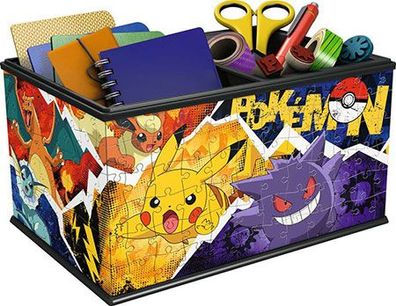 3D Puzzle - Aufbewahrungsbox Pokémon