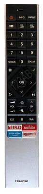 Originale Hisense TV Fernbedienung H55U8B
