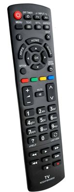 Ersatz Panasonic TV Fernbedienung TX-L32E6E | TX-L32EN63 | TX-L39ES61 | TX-L39EW6W |
