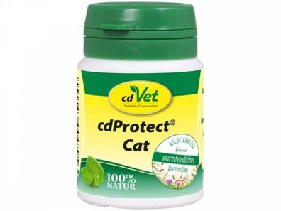 cdVet cdProtect Cat Ergänzungsfuttermittel für Katzen 12 g