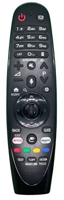 Ersatz LG TV Fernbedienung AN-MR650A | ANMR650A mit Mikrofon und Mouse funktion