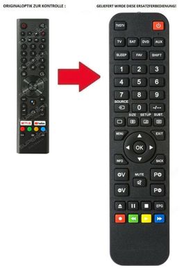 Ersatz Fernbedienung f?r Blaupunkt BA32H4142LEB | | BLA32H4142L00EB79K | | BA40F4132L
