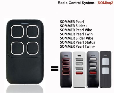 Handsender passend f?r Sommer 4018V000 | 4018V001 | 4018V003 | 4018V020 | 4018V154