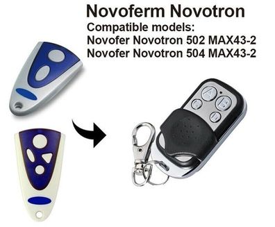 Handsender kompatibel f?r Novoferm MINI Novotron 522