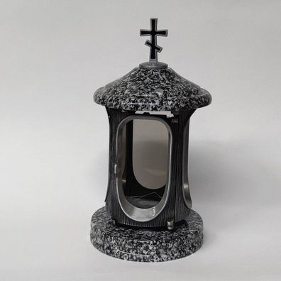 Orthodoxe Grablampe Grablaterne Orthodox Granit Kosmin