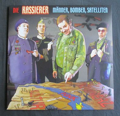 Die Kassierer - Männer, Bomben, Satelliten Vinyl LP Repress