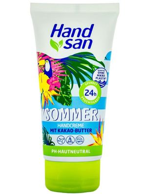 Handsan Sommer-Handcreme 24 h mit Kakaobutter 3 x 75 ml