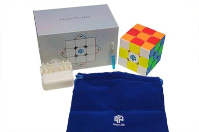 Der GAN Mini M Pro 3x3 - Zauberwürfel Speedcube Magischer Magic Cube