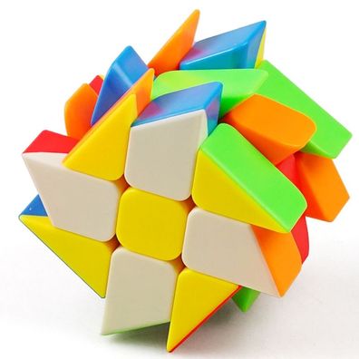 MoYu Meilong 3x3 Windmill Cube - stickerless - Zauberwürfel Speedcube Magischer