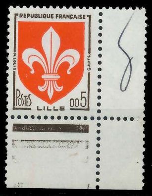 Frankreich 1960 Nr 1274 postfrisch X6254EE