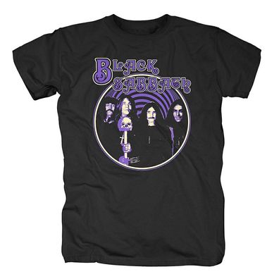 Black Sabbath 50th Anniversary Gruppenfoto-T-Shirt