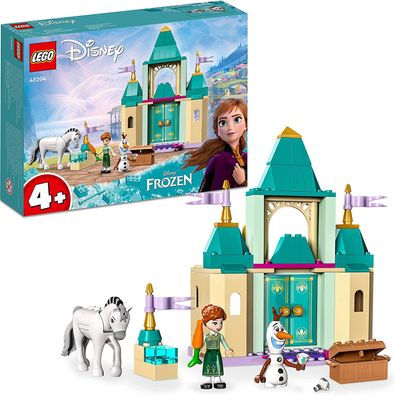 LEGO 43204 Disney Princess Annas und Olafs Spielspaß im Schloss, Spielzeug aus ...