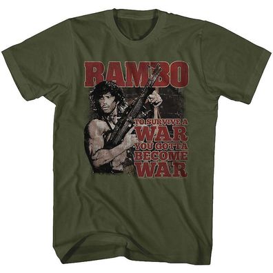 Rambo Become War T-Shirt