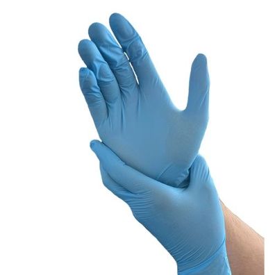 KINGFA Nitril-Handschuhe Blau 100 Stück