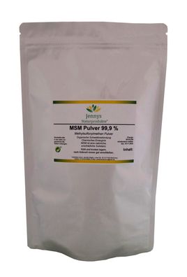 MSM Organischer Schwefel - Pulver 1 kg - (Methylsulfonylmethan)