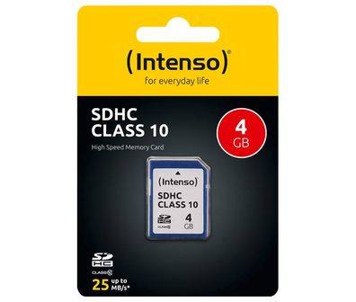 SDHC-Card 4GB, Class 10