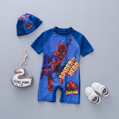 Kinder Spider-Man Badeanzug Baby One-piece Bathing Suit Junge Cartoon Swimwear
