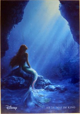Arielle, die Meerjungfrau - Original Kinoplakat A1 - Teasermotiv - Filmposter