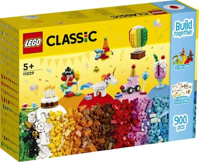 LEGO® 11029 Classic Party Kreativ Bauset 900 Teile Bausteine Fantasy Legosteine