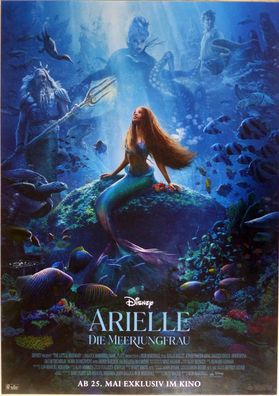 Arielle, die Meerjungfrau - Original Kinoplakat A1 - Hauptmotiv - Filmposter