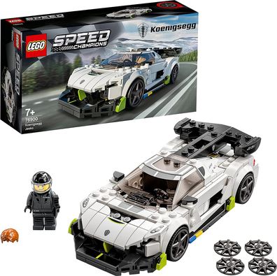 LEGO 76900 Speed Champions Koenigsegg Jesko Rennauto, Spielzeugauto, Modellauto ...