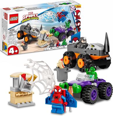 LEGO 10782 Marvel Spidey und Seine Super-Freunde Hulks und Rhinos Monster Truck-Du...