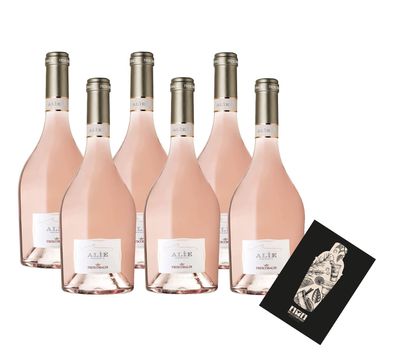 Rose Wein Set - 6x Alie Frescobaldi Rosé 750ml (12,5% Vol)- (Enthält Sulfite]