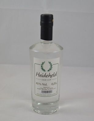 Gin Krull's Heideheld 41% Vol. in 0,50 L milder Gin etwas fruchtig purer Genuss