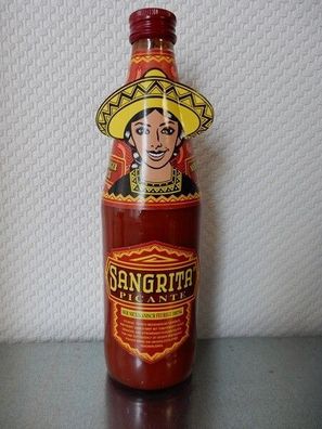 6 Flaschen Sangrita ohne Alkohol picante 0,50L. herzhaft und lecker aus Mexiko