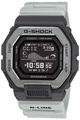 Casio G-Shock G-Lide Digitaluhr Hellgrau/ Dunkelgrau GBX-100TT-8ER