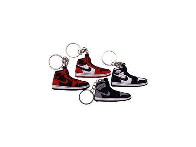 Nike Air Jordan Schlüsselanhänger Silikon 2D Mini Jump Man Sneaker