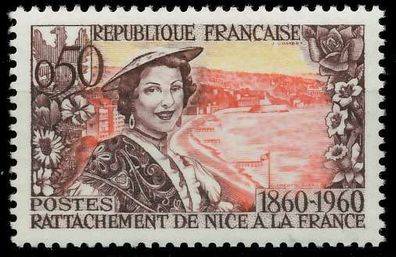 Frankreich 1960 Nr 1295 postfrisch X625616