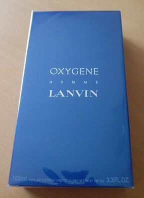 Lanvin Oxygene Homme Eau de Toilette 100ml EDT Men