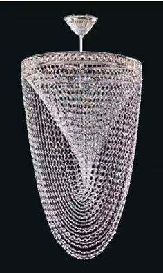 Kronleuchter Deckenleuchter Luxus Silber Deckenlampe Lüster Kristall