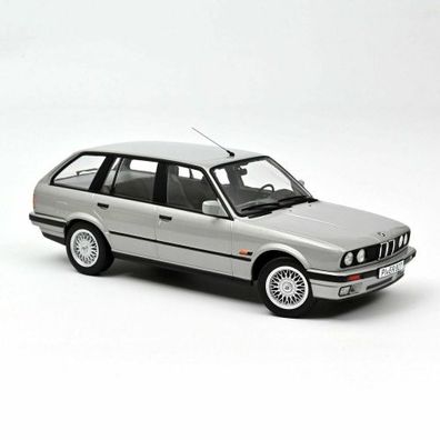BMW Miniatur 3er E30 Touring silber 1:18