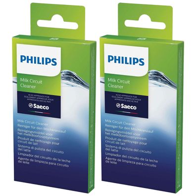 2 x Philips SAECO CA6705 Milchkreislauf Reiniger