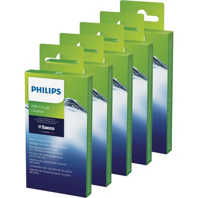 5 x Philips SAECO CA6705 Milchkreislauf Reiniger