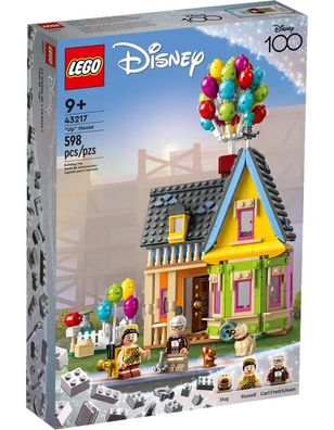 LEGO® 43217 Disney Carls Fredricksen Haus aus Oben (598 Teile) Bausteine Ballons