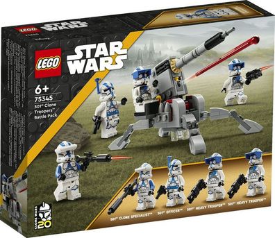 LEGO® 75345 Disney Star Wars 501st Clone Trooper Battle Pack 119 Teile Bausteine