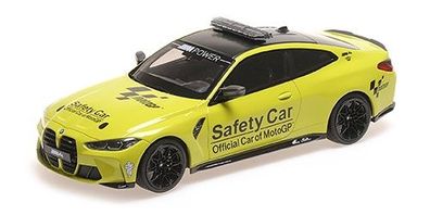 BMW Miniatur M4 - 2020 - SAFETY CAR GELB 1:18