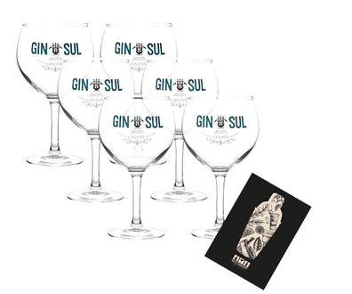 Gin Sul Copa Glas 6er Set Ballon Glas