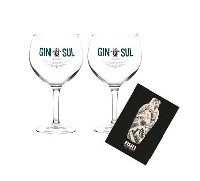 Gin Sul Copa Glas 2er Set Ballon Glas