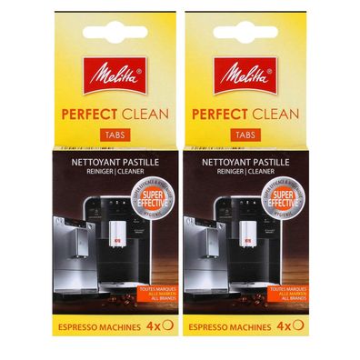 2 x Melitta Perfect CLEAN Reinigungstabs Espresso Maschinen