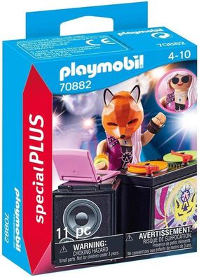 Playmobil 70882 Spielzeug, Bunt DJ mit Mischpult