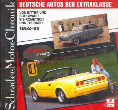 Deutsche Autos der Extraklasse, Rometsch, Thurner, Bildband, Typenbuch, Geschichte