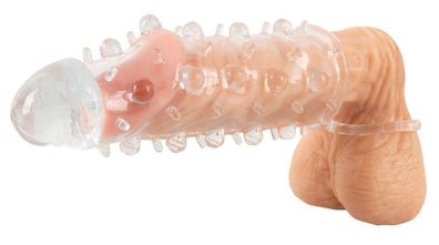 Dauerkondom Crystal Clear Penishülle Verlängerung Kondom Potenzhilfe Sleeve
