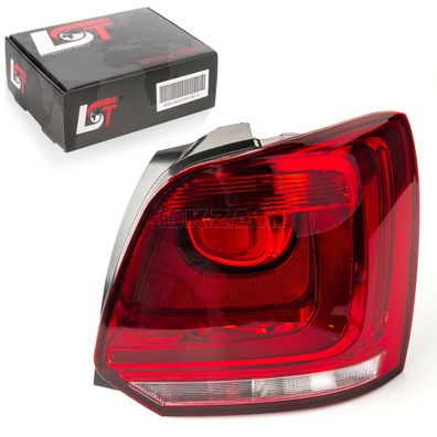 Rückleuchte Heckleuchte rot glasklar Rücklicht rechts für VW Polo 6R 2009-2014