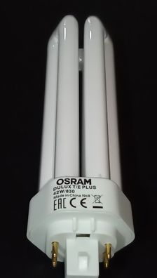 Osram DuLux T/ E PLus 42w/830 Made in China f9c8 EAC CE 4 Stifte Bolzen Zinken Pins