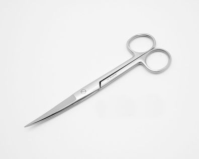 chirurgische Schere, spitz/ spitz, gebogen, 16 cm