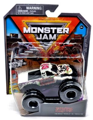 Monster Jam 1:64 Truck Zombie White